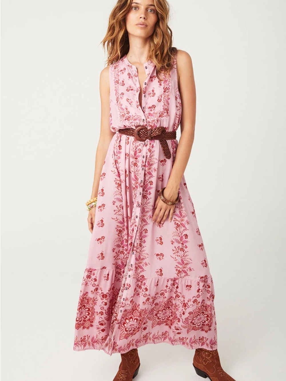 Spell Gypsy Rebel spirit Maxi dress in Zinia